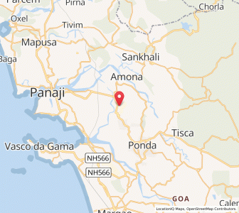 Map of Boma, Goa