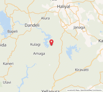 Map of Bomanhalh, Karnataka
