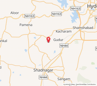Map of Bondoniguda, Andhra Pradesh