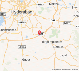 Map of Bongulur, Andhra Pradesh