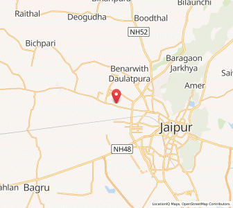 Map of Bor ki Dhani, Rajasthan