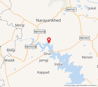Map of Borancha, Andhra Pradesh