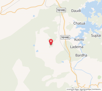 Map of Bordha, Madhya Pradesh