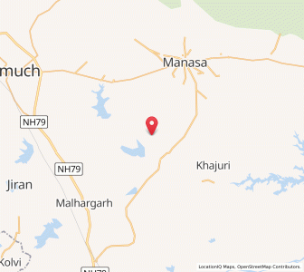 Map of Bordia, Madhya Pradesh