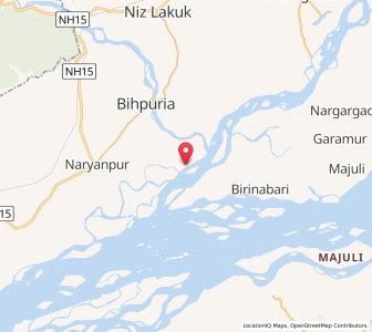 Map of Borduttighat, Assam