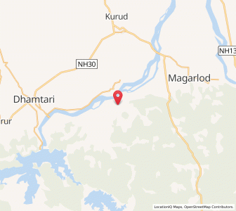 Map of Borsi, Chhattisgarh