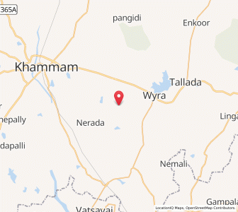 Map of Brahamanpalle, Andhra Pradesh