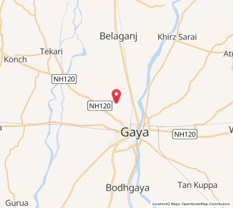 Map of Brahma Kund, Bihar