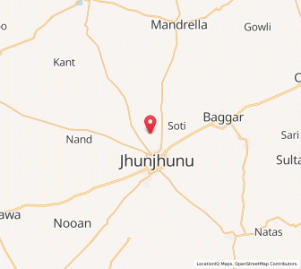 Map of Brahmanon ki Dhani, Rajasthan