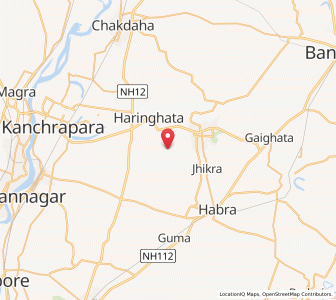Map of Brahmanpara, West Bengal