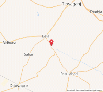 Map of Brahmanpur, Uttar Pradesh