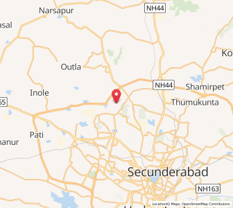 Map of Brahmarapet, Andhra Pradesh