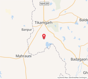 Map of Brijpura, Madhya Pradesh