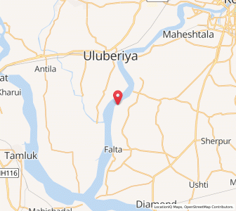 Map of Brul, West Bengal