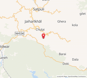 Map of Buchakhal, Uttarakhand