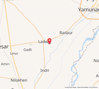 Map of Budha, Haryana