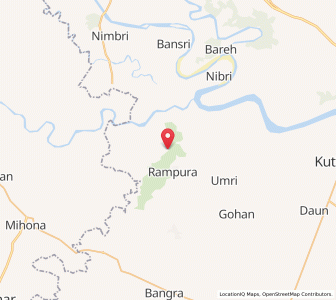 Map of Budhera, Uttar Pradesh