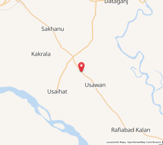 Map of Budhua, Uttar Pradesh