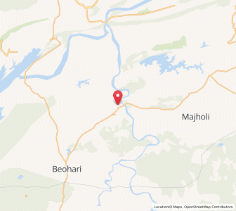 Map of Budia, Madhya Pradesh