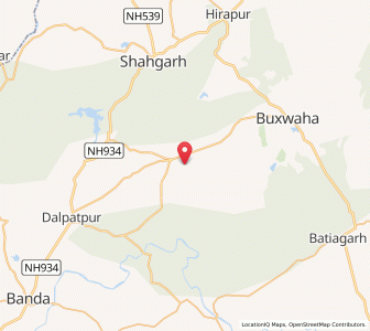 Map of Budisyamar, Madhya Pradesh