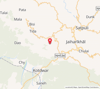 Map of Budolgaon, Uttarakhand