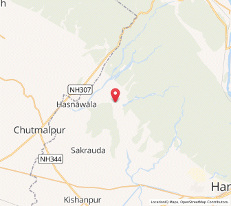 Map of Bugawala, Uttarakhand