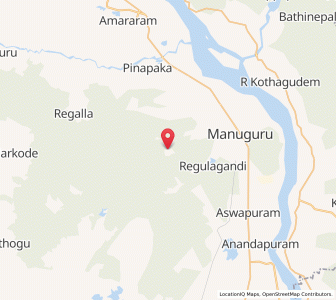Map of Bugga, Andhra Pradesh