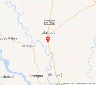 Map of Bujhera, Uttar Pradesh