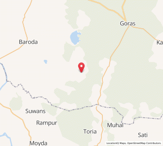 Map of Bukhari, Rajasthan