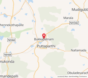 Map of Bukkapatnam, Andhra Pradesh