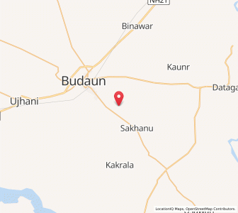Map of Buncha Nagla, Uttar Pradesh