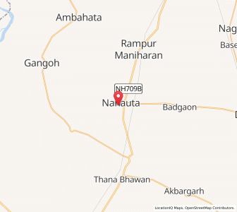 Map of Bundugarh, Uttar Pradesh