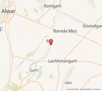 Map of Buntoli, Rajasthan