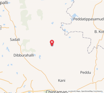 Map of Buradagunte, Karnataka