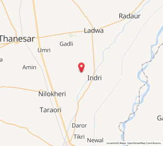 Map of Burhanpur Sikri, Haryana