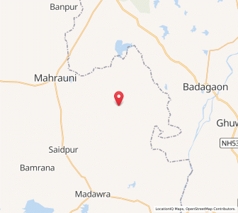 Map of Burhi, Uttar Pradesh