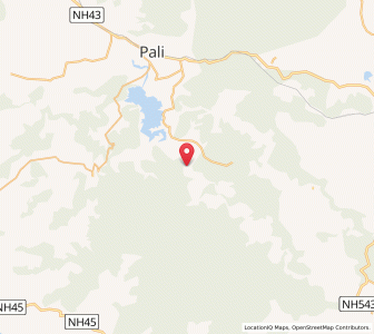 Map of Burhna, Madhya Pradesh