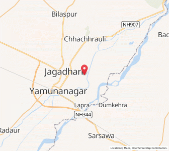 Map of Buriya, Haryana