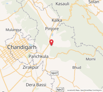 Map of Burj, Haryana