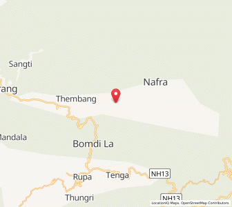 Map of But, Arunachal Pradesh