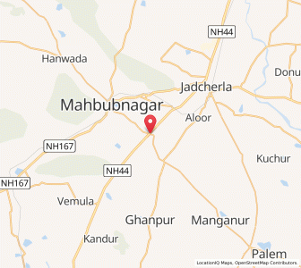 Map of Buthpur, Andhra Pradesh