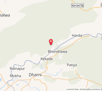 Map of Buti, Madhya Pradesh