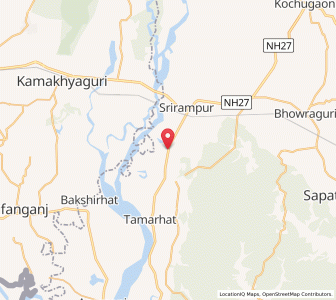 Map of Campbellpur, Assam