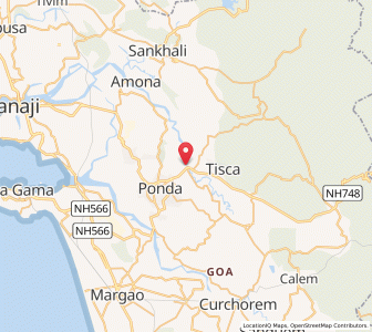 Map of Candeapar, Goa