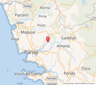 Map of Capao, Goa