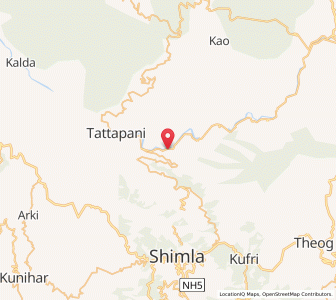 Map of Chaba, Himachal Pradesh