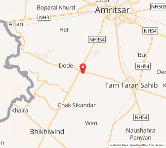 Map of Chabal Kalan, Punjab
