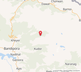 Map of Chabotari, Kashmir