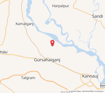 Map of Chacha Sanda, Uttar Pradesh
