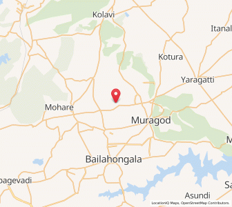 Map of Chachai, Karnataka